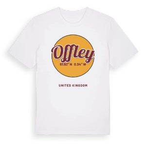 Offley cirkel t-shirt – ekologisk bomull t-shirt från Pinshirt