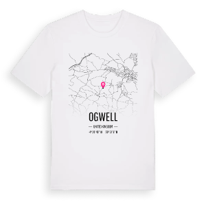 Ogwell karta t-shirt – ekologisk bomull t-shirt från Pinshirt