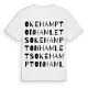 Okehampton Hamlets ordlek t-shirt