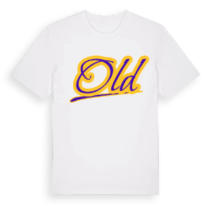 Old baseball t-shirt – ekologisk bomull t-shirt från Pinshirt