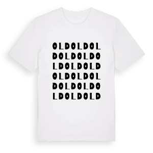 Old ordlek t-shirt – ekologisk bomull t-shirt från Pinshirt