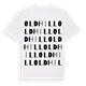 Old Hill ordlek t-shirt