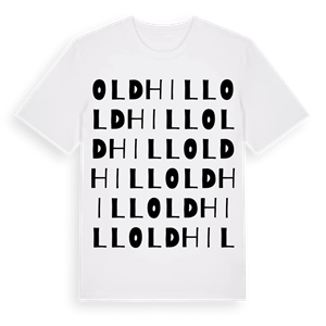 Old Hill ordlek t-shirt – ekologisk bomull t-shirt från Pinshirt