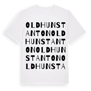 Old Hunstanton ordlek t-shirt – ekologisk bomull t-shirt från Pinshirt
