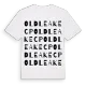 Old Leake CP ordlek t-shirt