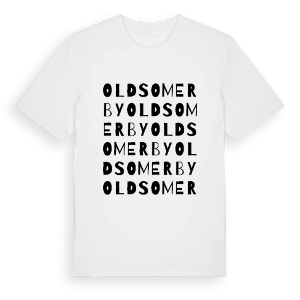 Old Somerby ordlek t-shirt – ekologisk bomull t-shirt från Pinshirt