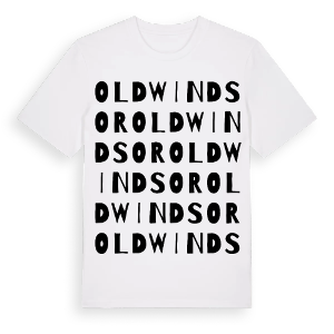 Old Windsor ordlek t-shirt – ekologisk bomull t-shirt från Pinshirt