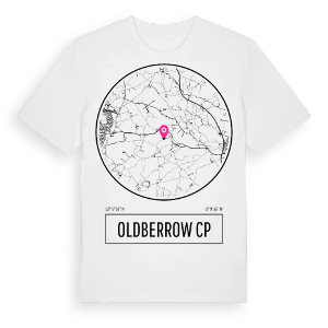 Oldberrow CP t-shirt – ekologisk bomull t-shirt från Pinshirt