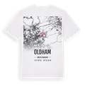 Oldham karta t-shirt