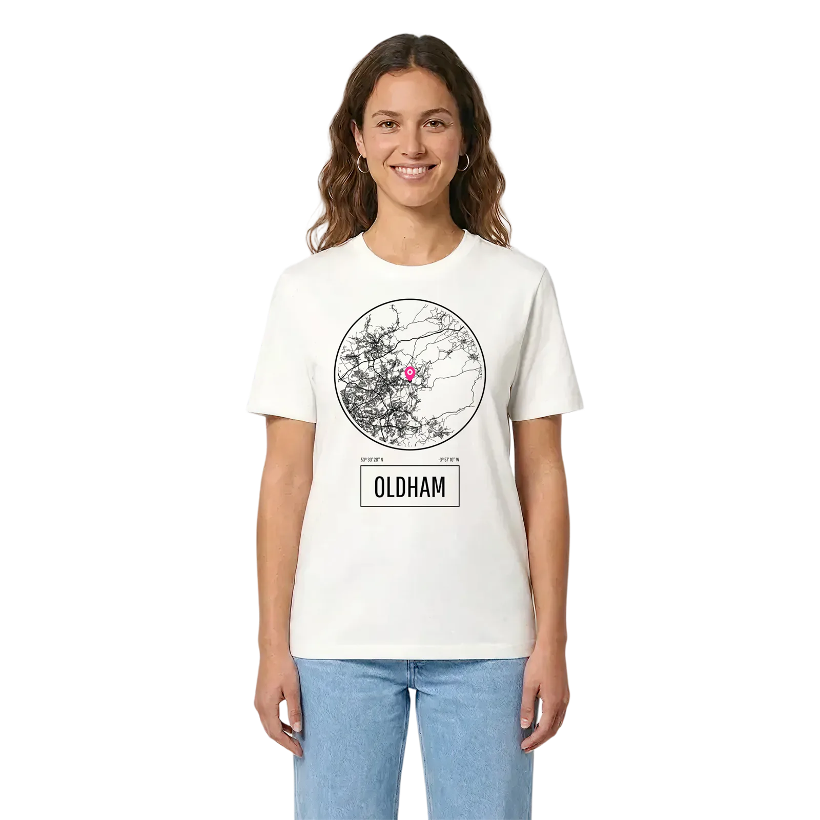 Oldham t-shirt – White, i miljö