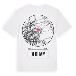 Oldham t-shirt – ekologisk bomull t-shirt från Pinshirt