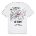 Oldham karta t-shirt