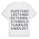 Oldstead ordlek t-shirt