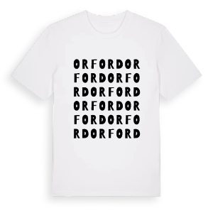 Orford ordlek t-shirt – ekologisk bomull t-shirt från Pinshirt