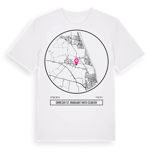 Ormesby St. Margaret with Scratby t-shirt – ekologisk bomull t-shirt från Pinshirt