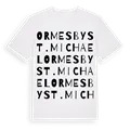 Ormesby St. Michael ordlek t-shirt