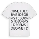 Ormside ordlek t-shirt