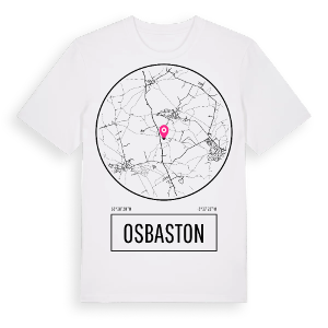 Osbaston t-shirt – ekologisk bomull t-shirt från Pinshirt