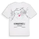 Oswaldtwistle karta t-shirt