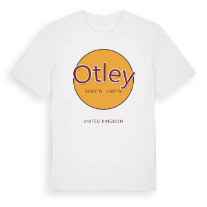 Otley cirkel t-shirt – ekologisk bomull t-shirt från Pinshirt