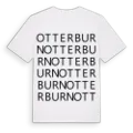 Otterburn ordlek t-shirt