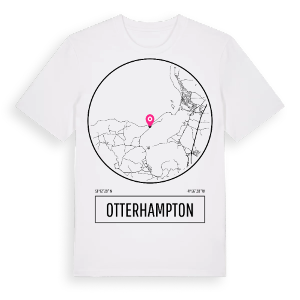 Otterhampton t-shirt – ekologisk bomull t-shirt från Pinshirt
