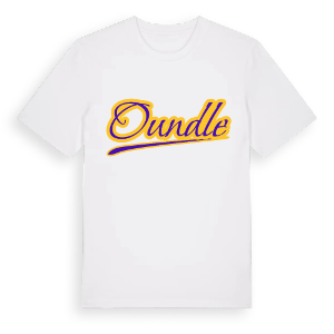 Oundle baseball t-shirt – ekologisk bomull t-shirt från Pinshirt