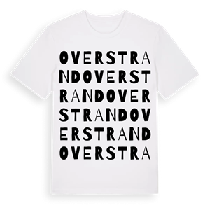 Overstrand ordlek t-shirt – ekologisk bomull t-shirt från Pinshirt