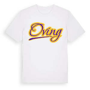 Oving baseball t-shirt – ekologisk bomull t-shirt från Pinshirt