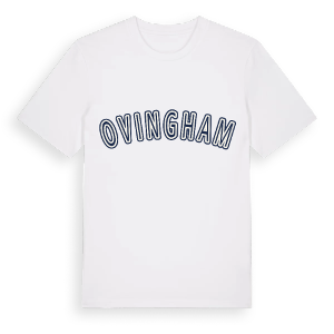 Ovingham college t-shirt – ekologisk bomull t-shirt från Pinshirt