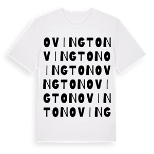 Ovington ordlek t-shirt – ekologisk bomull t-shirt från Pinshirt