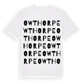 Owthorpe ordlek t-shirt