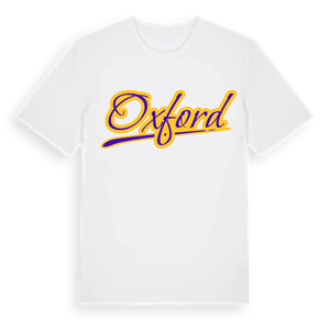 Oxford baseball t-shirt – ekologisk bomull t-shirt från Pinshirt