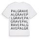 Palgrave ordlek t-shirt