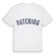 Patching college t-shirt