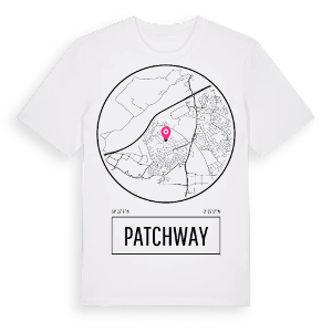 Patchway t-shirt – ekologisk bomull t-shirt från Pinshirt