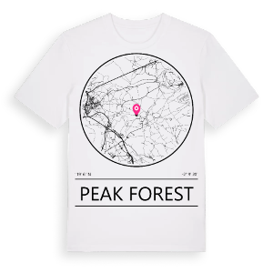 Peak Forest t-shirt – ekologisk bomull t-shirt från Pinshirt