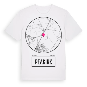 Peakirk t-shirt – ekologisk bomull t-shirt från Pinshirt