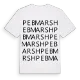 Pebmarsh ordlek t-shirt