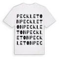 Peckleton ordlek t-shirt