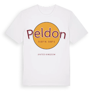 Peldon cirkel t-shirt – ekologisk bomull t-shirt från Pinshirt