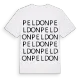 Peldon ordlek t-shirt