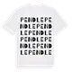 Pendle ordlek t-shirt