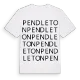 Pendleton ordlek t-shirt