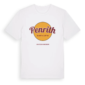 Penrith cirkel t-shirt – ekologisk bomull t-shirt från Pinshirt