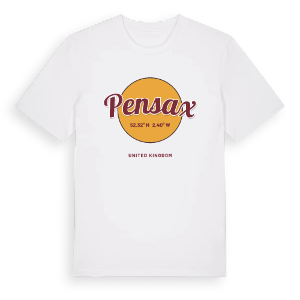 Pensax cirkel t-shirt – ekologisk bomull t-shirt från Pinshirt