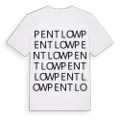 Pentlow ordlek t-shirt
