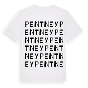 Pentney ordlek t-shirt – ekologisk bomull t-shirt från Pinshirt