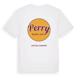 Perry cirkel t-shirt – ekologisk bomull t-shirt från Pinshirt
