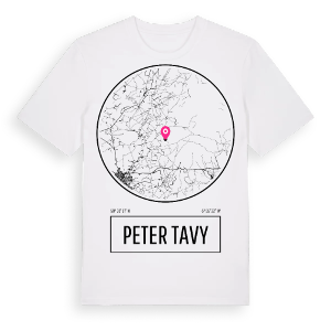 Peter Tavy t-shirt – ekologisk bomull t-shirt från Pinshirt